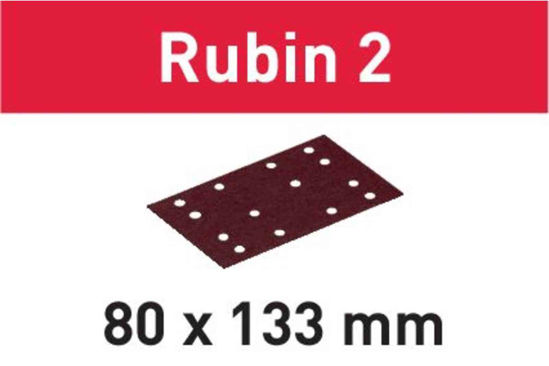 Picture of Grit Abrasives Rubin 2 STF 80X133 P60 RU2/50